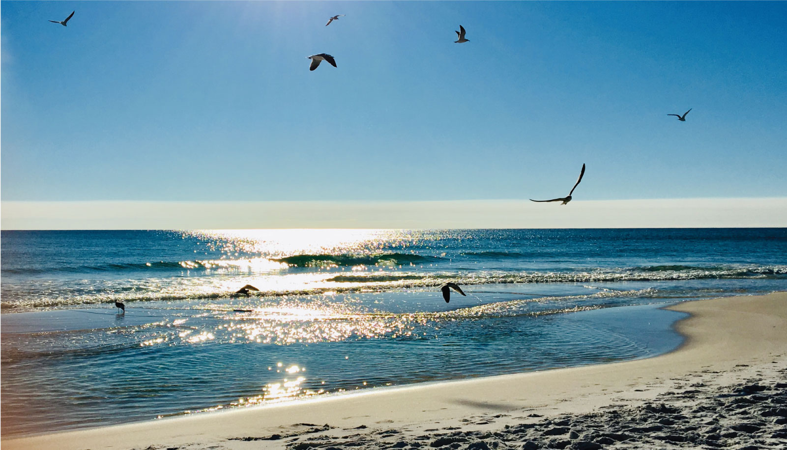 Santa Rosa Beach Fl view of ocean